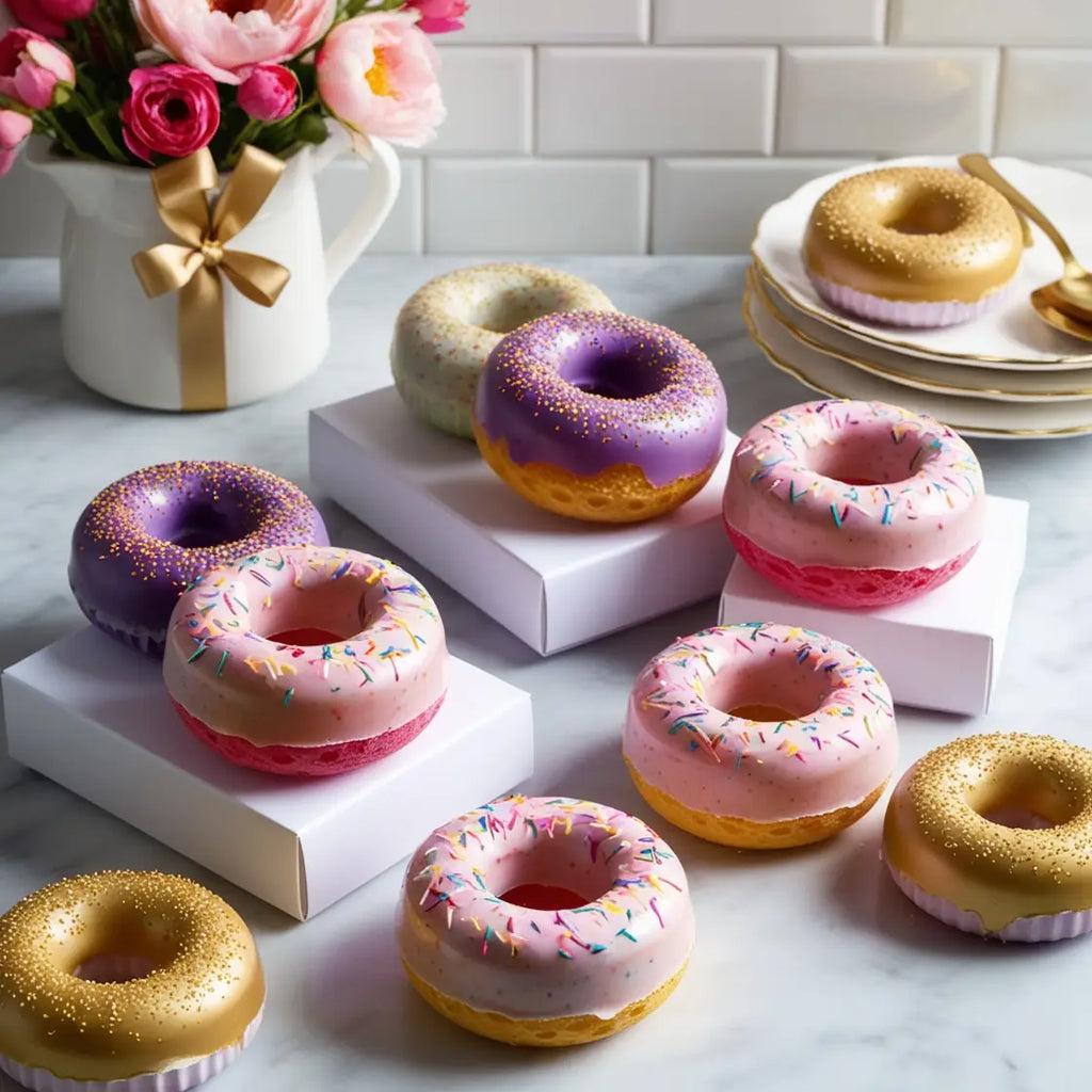 Mini Donut Soap Bars