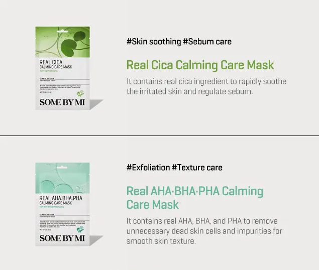 SOME BY MI Real Care Vegan Face Sheet Mask