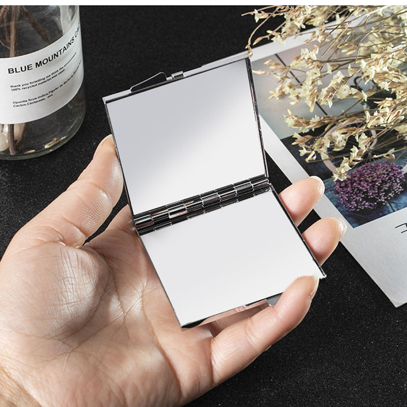 Pink Bow Knot Lens Mirror